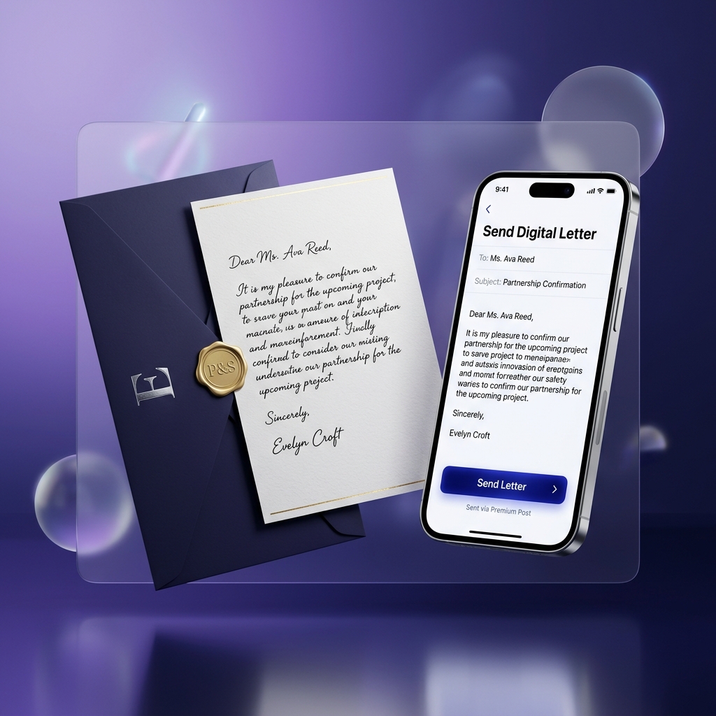 BriefDirekt Platform Mockup